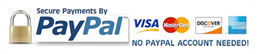 secure payments via paypal